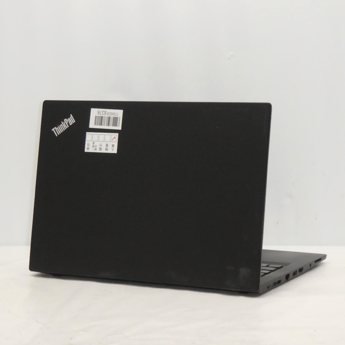 1円～【ジャンク】Lenovo ThinkPad T480s Core i7-8650U 1.9GHz/16GB/SSD512GB/14インチ/OS無/AC無【栃木出荷】_画像2