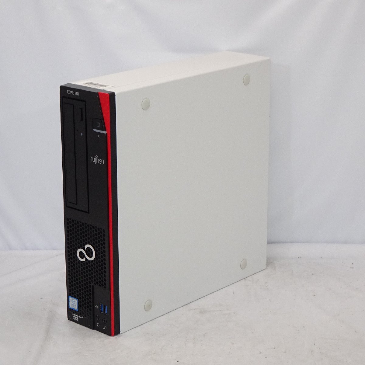 1円～ FUJITSU ESPRIMO D587/R Core i5-7500 3.4GHz/4GB/HDD500GB/DVD/OS無/動作未確認【栃木出荷】_ESPRIMO D587/R