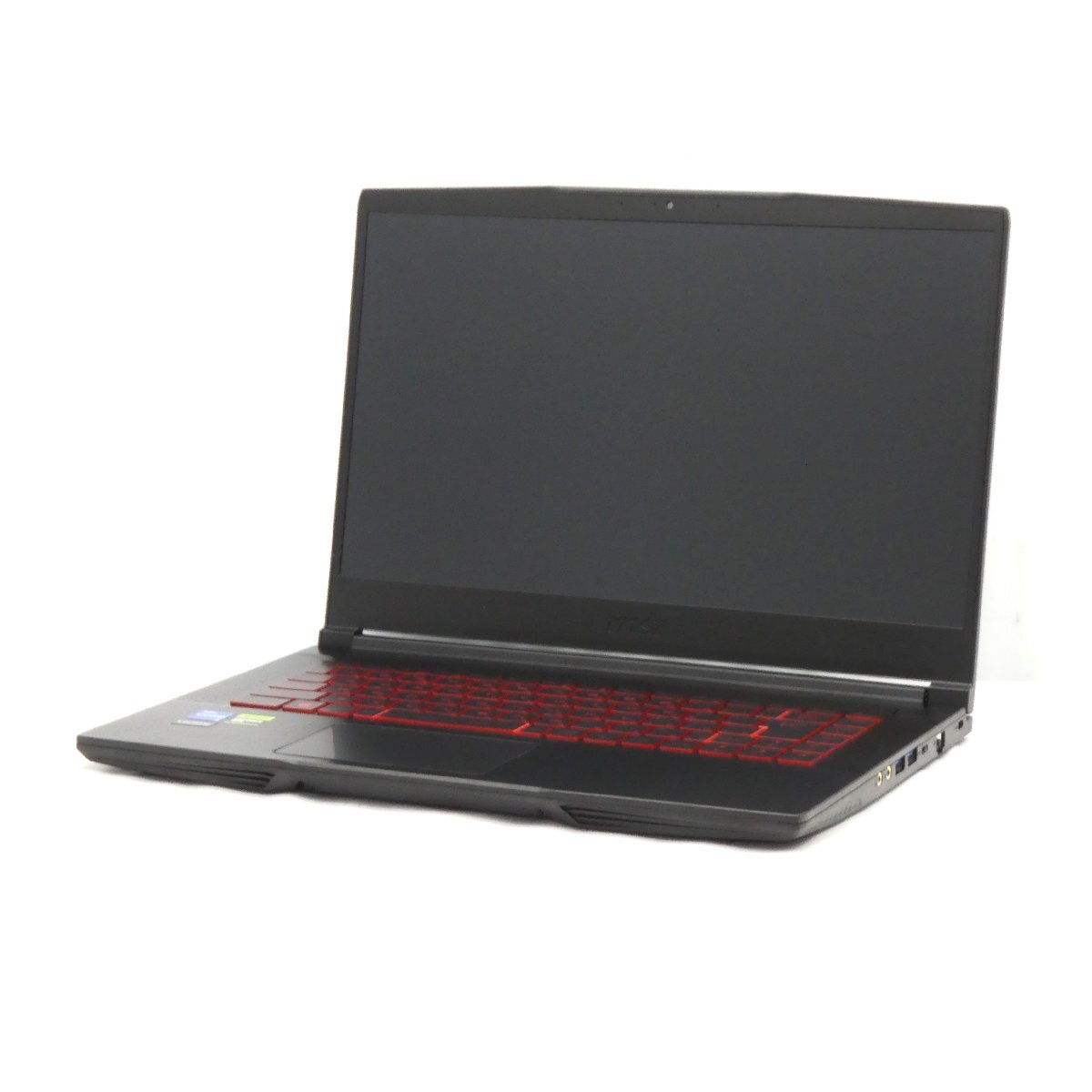 1円～【ジャンク】MSI ゲーミングPC Thin GF63 Core i5-12450H 2GHz/8GB/SSD512GB/15インチ/OS無/RTX 2050【栃木出荷】_Thin GF63