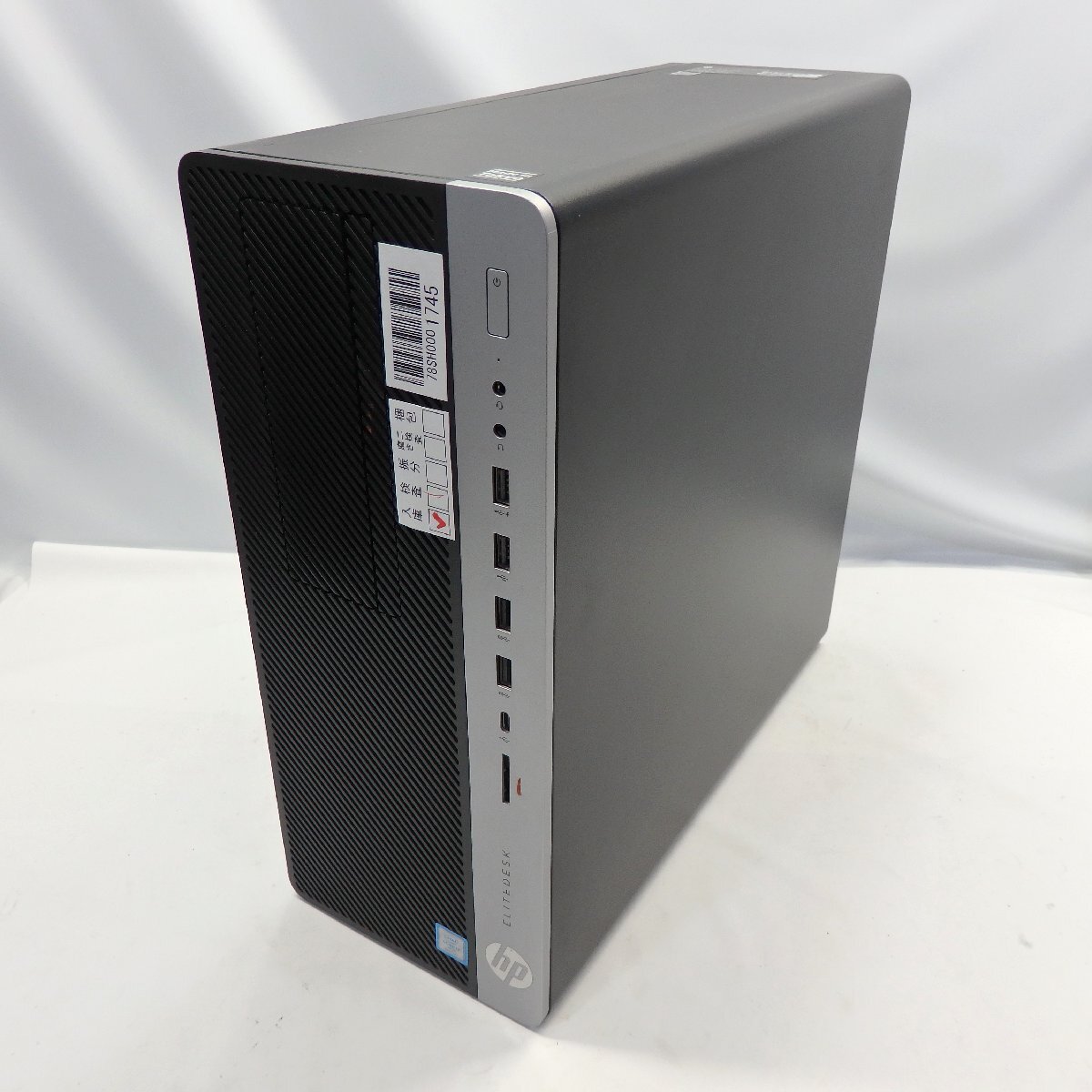 1円～【ジャンク】HP EliteDesk 800 G4 TWR Core i7-8700 3.2GHz/16GB/HDD無/DVD【同梱不可】の画像1