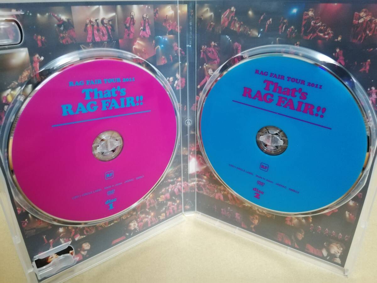 【DVD】That’s RAG FAIR!!RAG FAIR TOUR 2011　2枚組_画像6