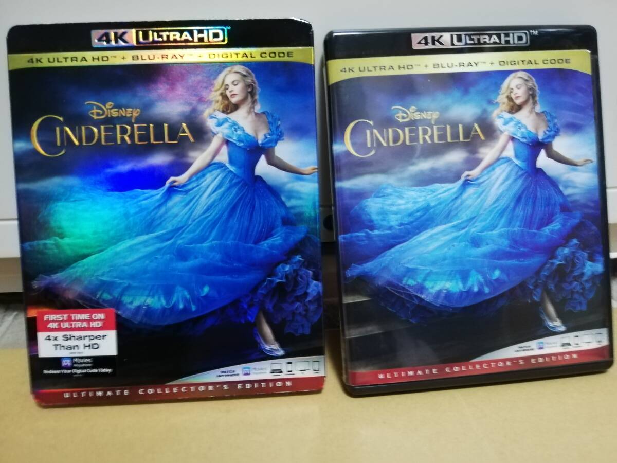 Cinderella（邦題：シンデレラ）輸入版4KULTRA HD＋ブルーレイ 2枚組　実写版_画像3