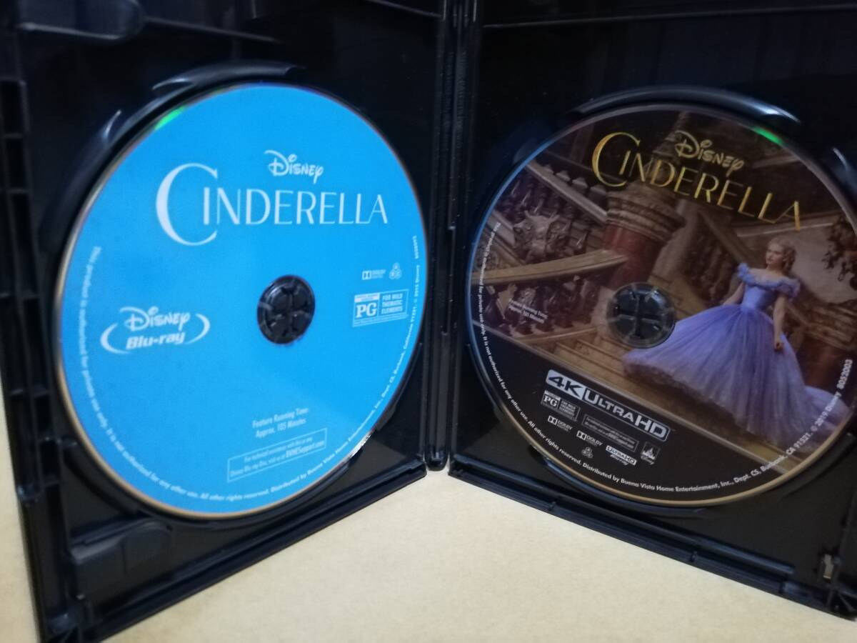 Cinderella（邦題：シンデレラ）輸入版4KULTRA HD＋ブルーレイ 2枚組　実写版_画像4