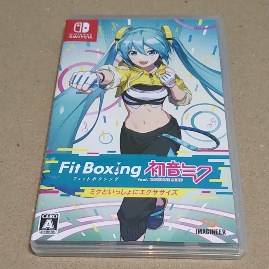 【Switch】Fit Boxing feat. 初音ミク ミクといっしょにエクササイズ ☆ 中古品