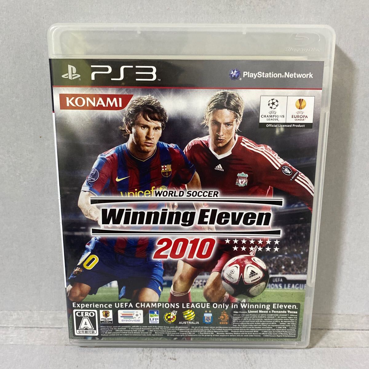 ワールドサッカーウイニングイレブン2010 プレイステーション３ソフト_画像1