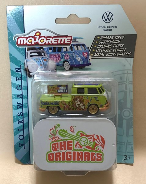  MajoRette Volkswagen T1 minicar majorette including in a package possible VOLKSWAGEN T1 (Pmpx)