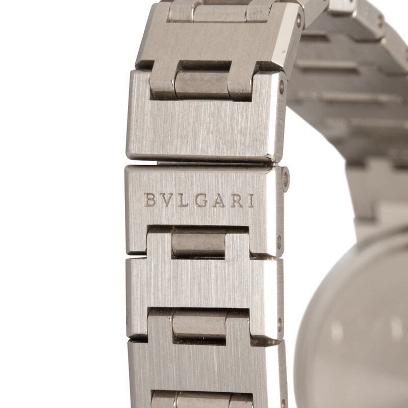 ブルガリ ブルガリブルガリ 腕時計 BB26SSD クオーツ ブラック文字盤 ステンレススチール レディース BVLGARI 【中古】_画像6
