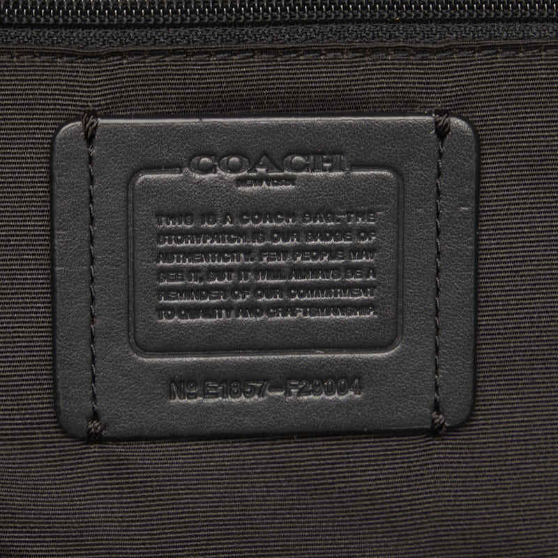 ...  рюкзак   рюкзак   F29004  черный   кожа   нейлон   женский  COACH 【 подержанный товар 】