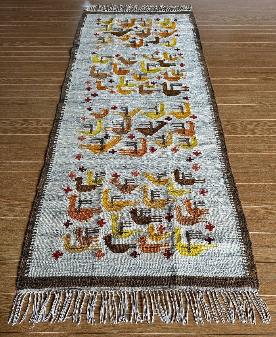 【175×77】ウール◆ポーランド産キリム・KILIM■3496-30_画像4