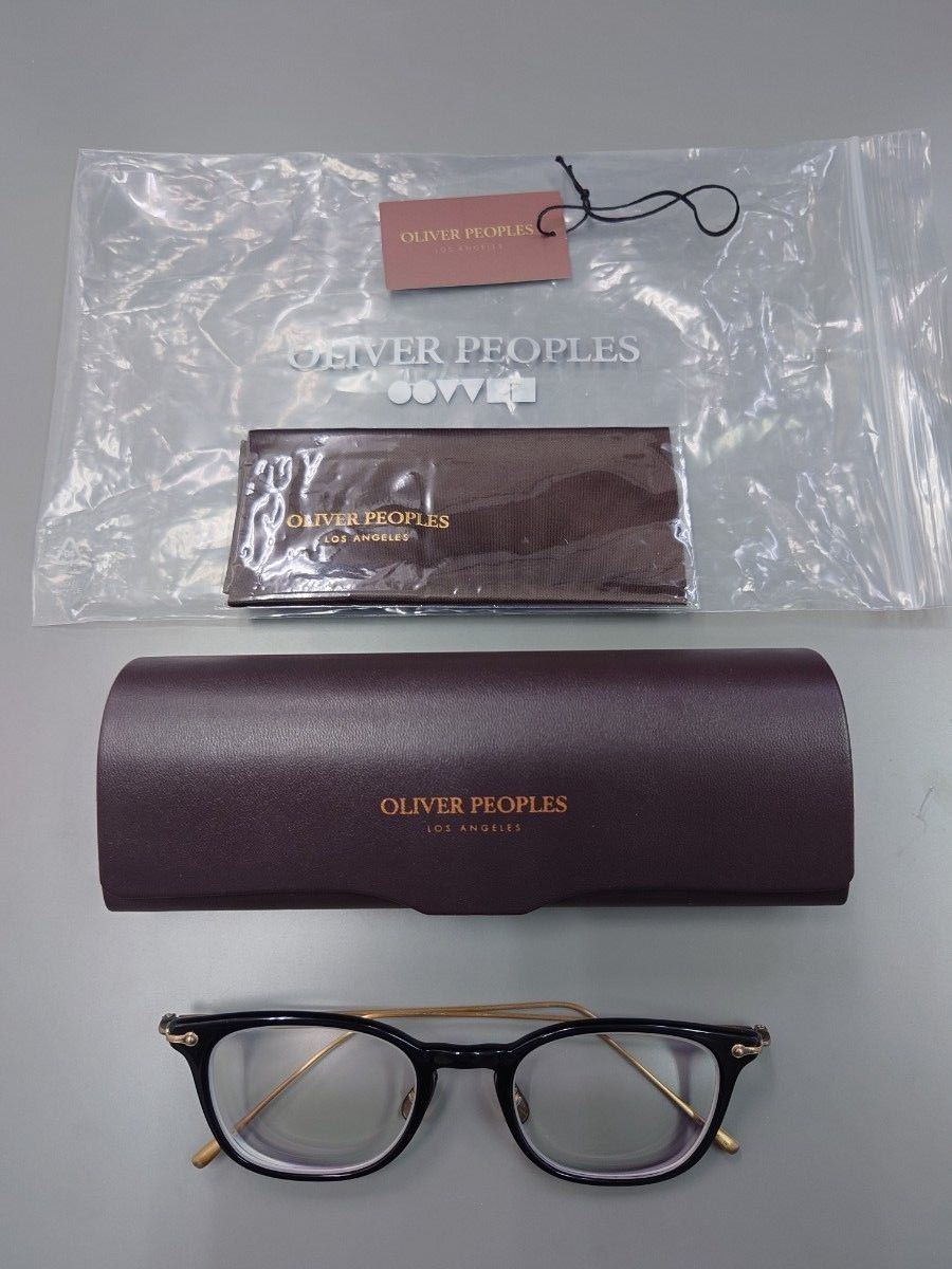 OLIVER PEOPLES（オリバーピープルズ）メガネ レジェンドモデル  ERRAN 48 BK（00V7933BK）