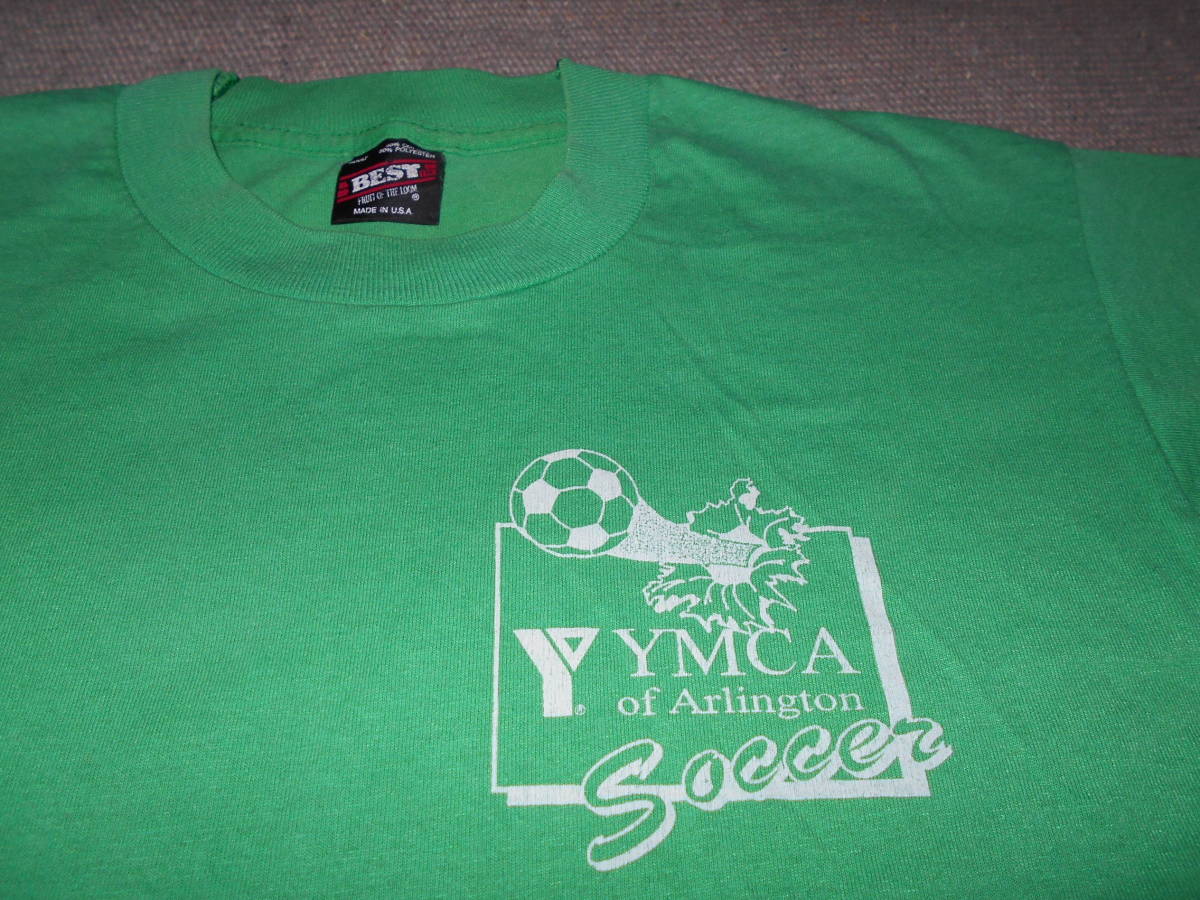 １９８０年代初頭製 YMCA OF ARLINGTON SOCCER FOOTBALL FRUIT OF THE LOOM BEST フルーツ ビンテージ サッカー フットボール_画像1