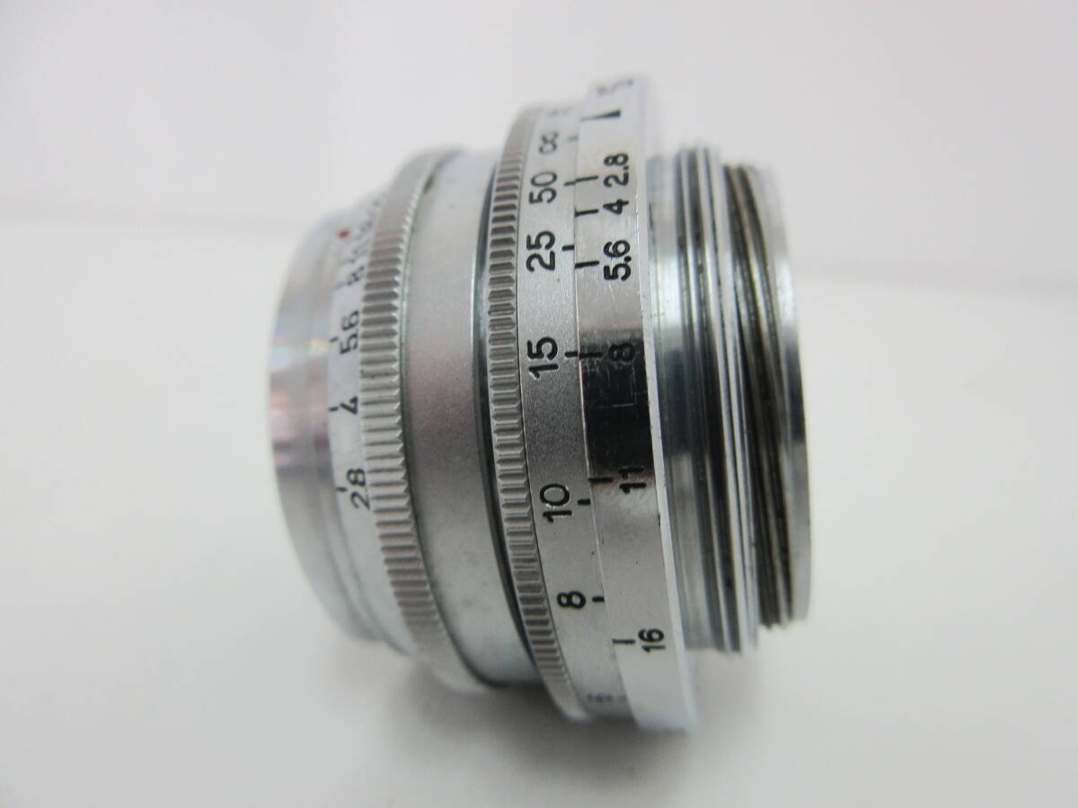 中古 カメラレンズ 2本セット CANON LENS 50㎜ F1.8＋CANON LENS 35㎜ F2.8※動作未確認 ／L_画像5