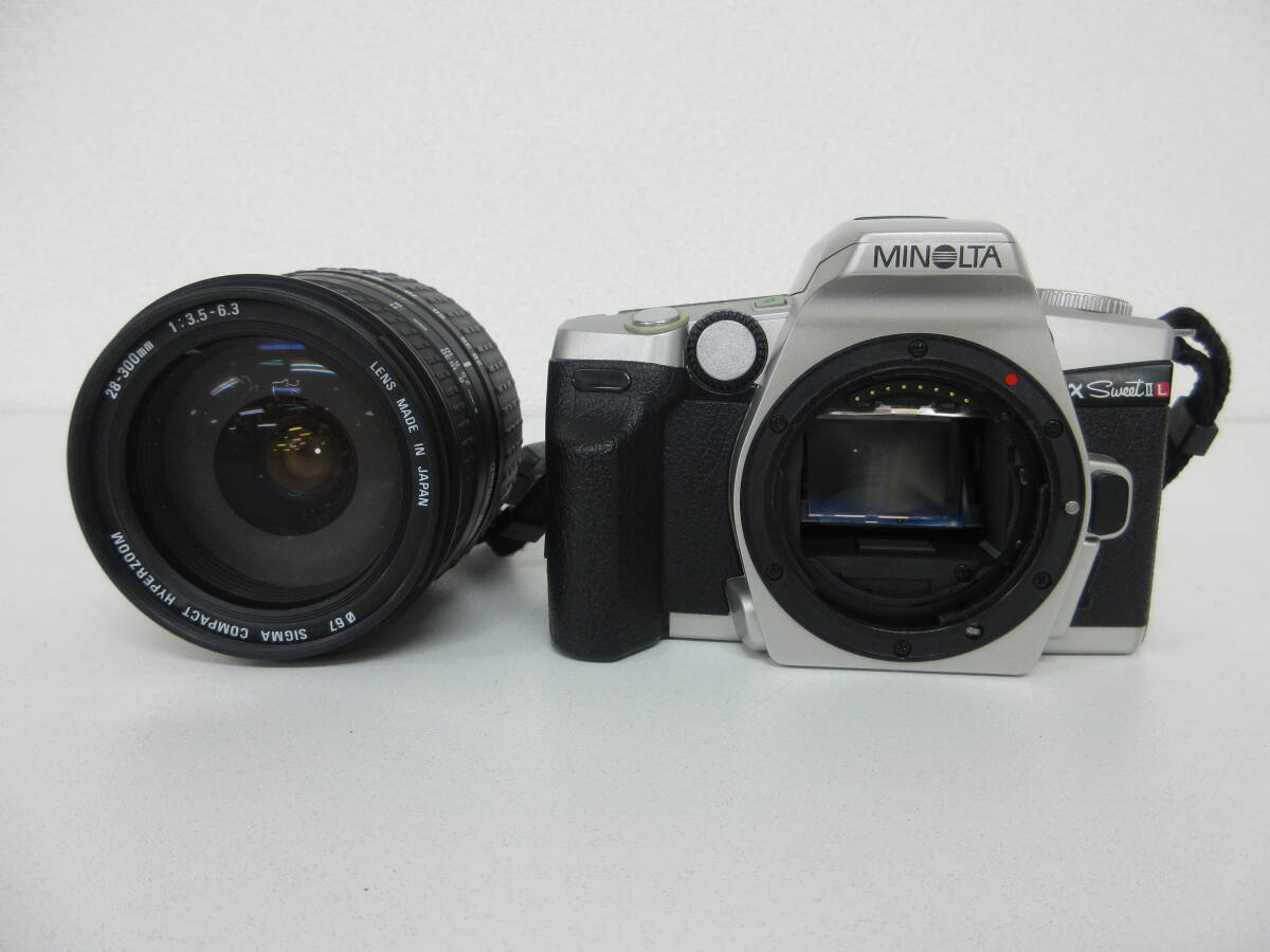 中古 カメラ ミノルタ Minolta α Sweet II L レンズ SIGMA 28‐300mm F3.5‐6.3※通電のみ確認済／G_画像6