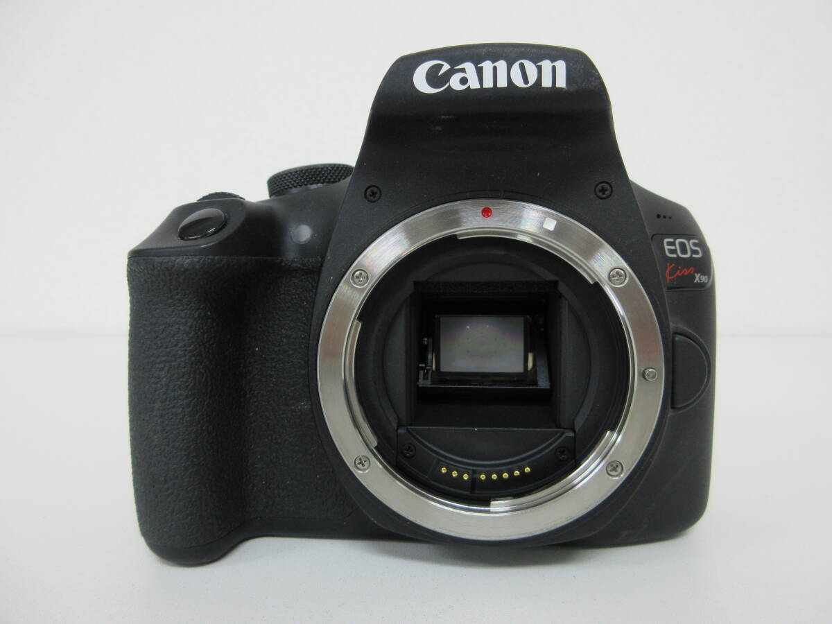 中古 カメラ Canon キヤノン EOS Kiss X90 デジタル一眼レフカメラ / EF-S 18-135mm 1:3.5-5.6 IS ※動作未確認 ／H_画像2