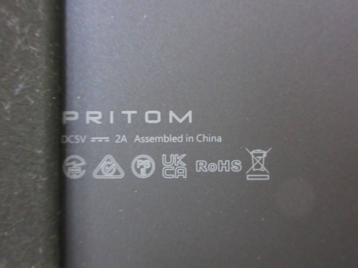 中古 タブレット PRITON ※通電のみ確認済 ロック解除難アリ / 保護フィルム media padT5 10用 未開封 /10.5inch Flexible TabletCase ／Cの画像4