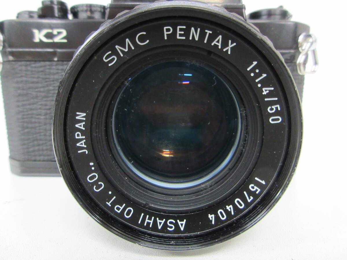 中古 カメラ PENTAX ペンタックス K2 / レンズ SMC PENTAX 1:1.4/50 ※動作未確認 ／D_画像3