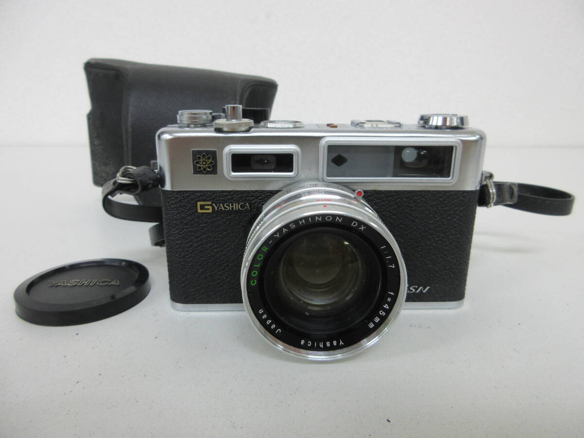 中古 カメラ YASHICA ヤシカ ELECTRO 35 GSN / レンズ COLOR-YASHINON DX 1:1.7 f=45mm ※動作未確認 ／G_画像1