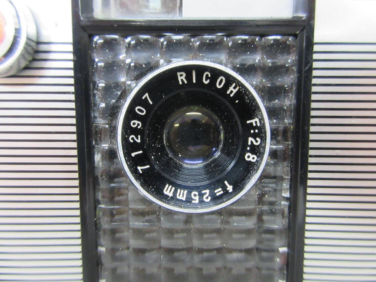 中古 カメラ RICOH リコー AUTO HALF T オートハーフ F:2.8 F=25mm ※動作未確認 ／J_画像3