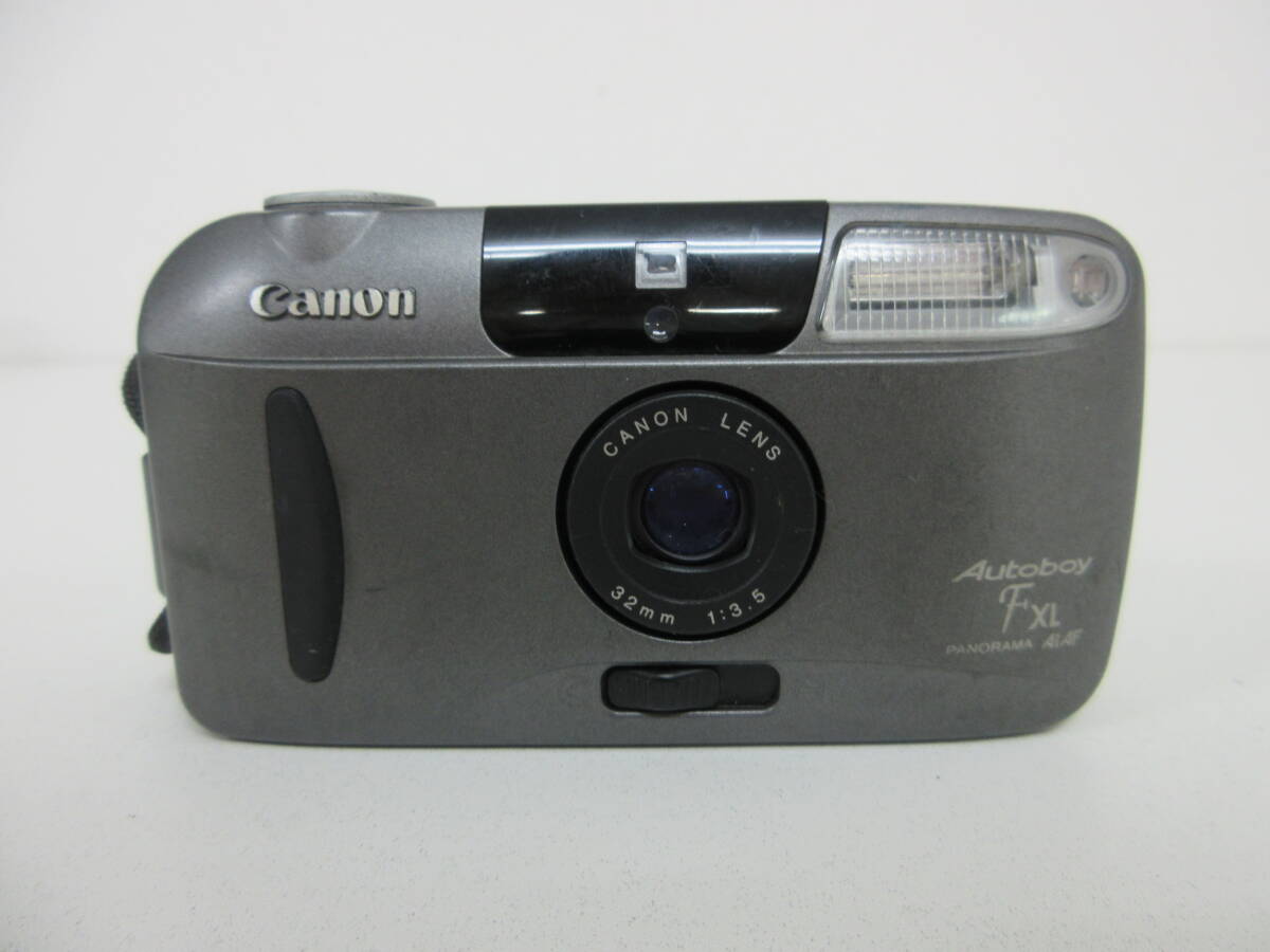 中古 カメラ canon キャノン Autoboy オートボーイ F XL PANORAMA AiAF 32mm 1:3.5 ※通電のみ確認済 ／B_画像1