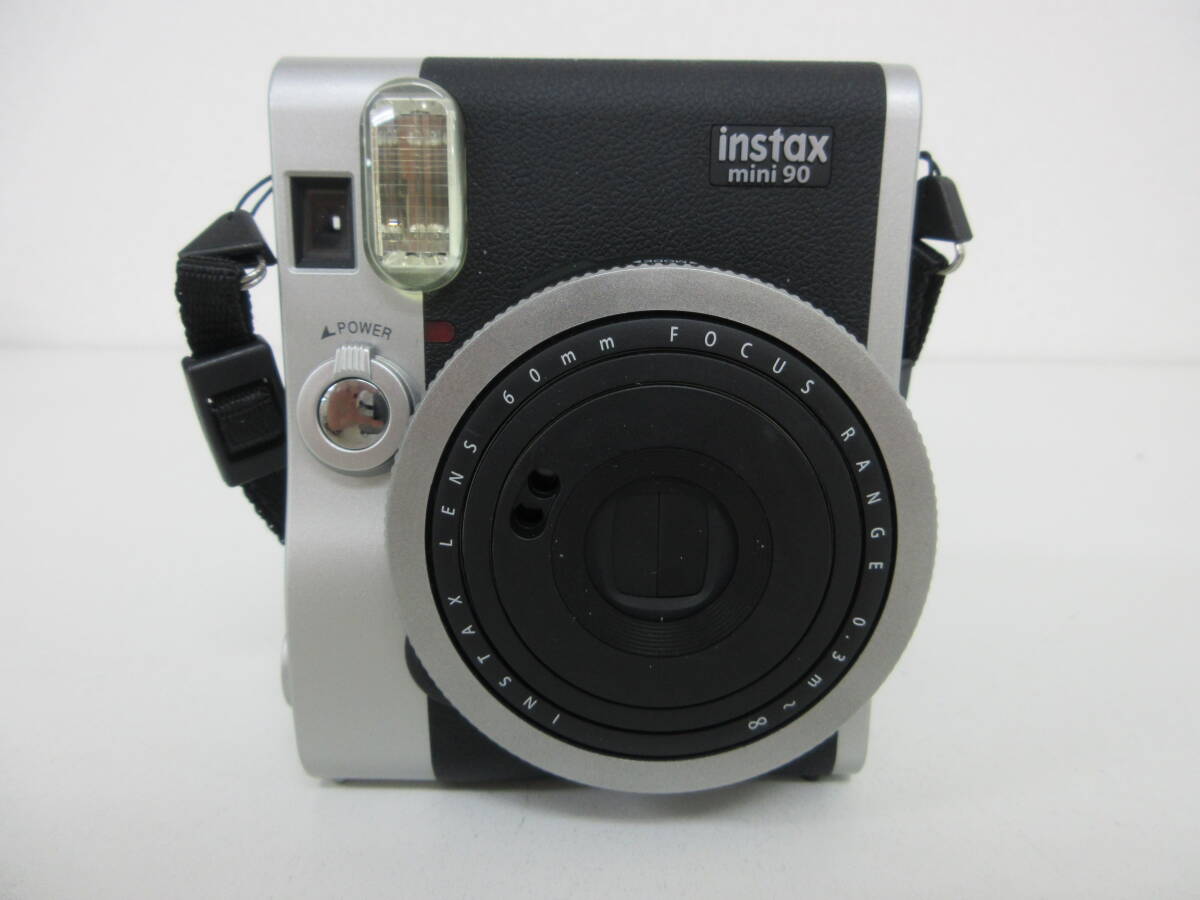 中古 カメラ FUJIFILM 富士フィルム instax mini90 / FILM フイルム 有効期限切れ ※動作未確認 ／I_画像2