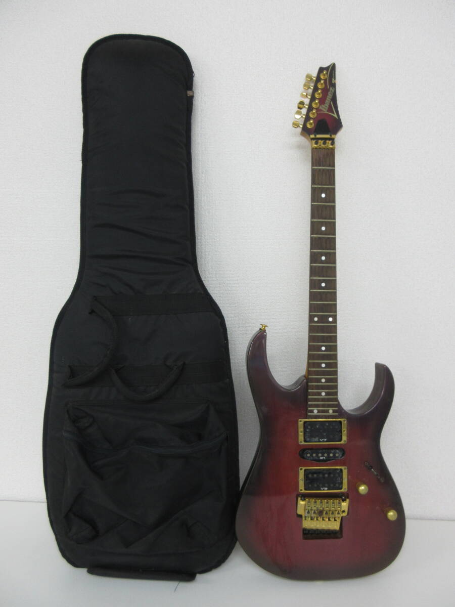 中古 楽器 Ibanez（アイバニーズ）RGシリーズ エレキギター/弦なし ソフトケース付き ※動作未確認 ／H_画像1