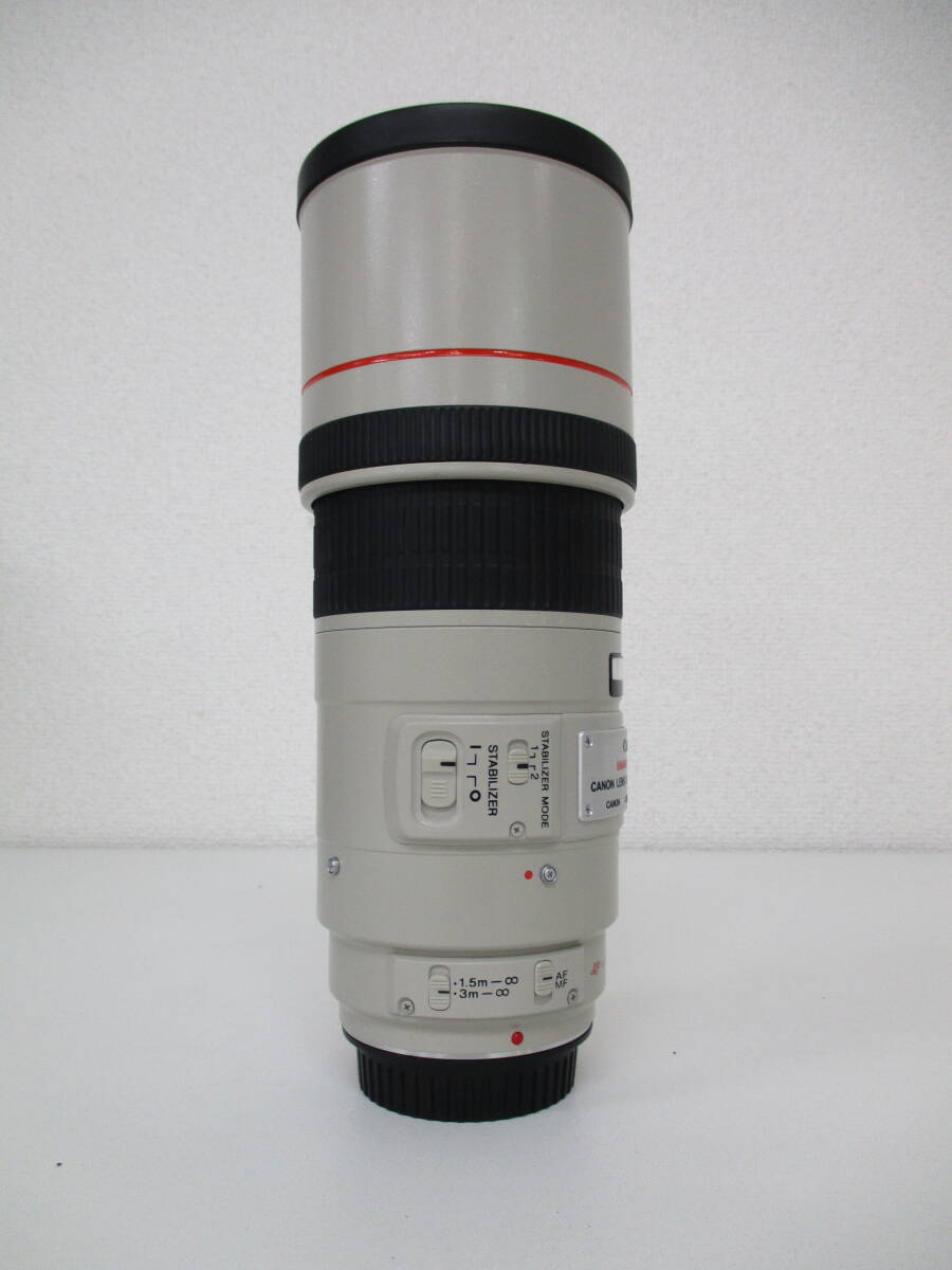 中古 レンズ CANON キャノン LENS EF 300mm 1:4L IS / EXTENDER エクステンダー EF 2X II ※動作未確認 ／Aの画像3