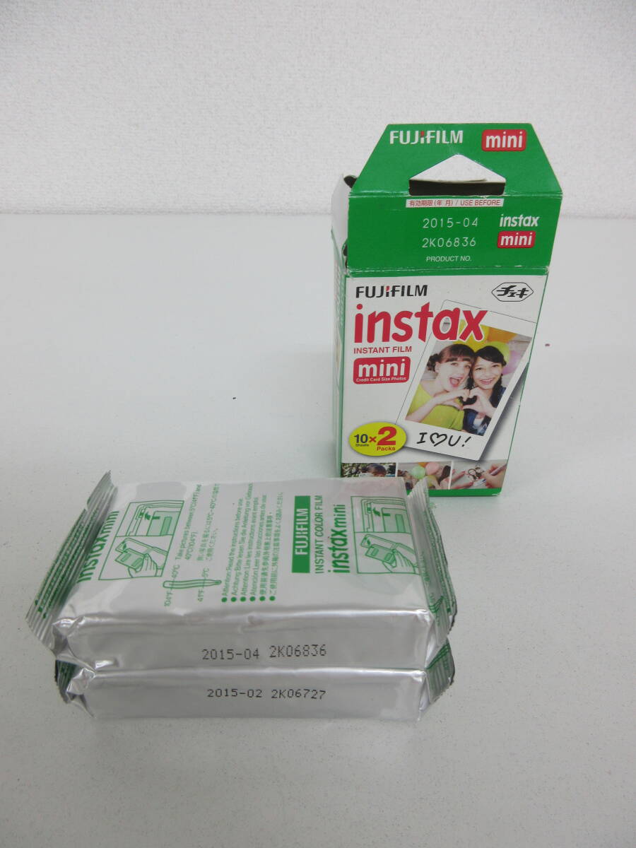 中古 カメラ FUJIFILM 富士フィルム instax mini90 / FILM フイルム 有効期限切れ ※動作未確認 ／I_画像8