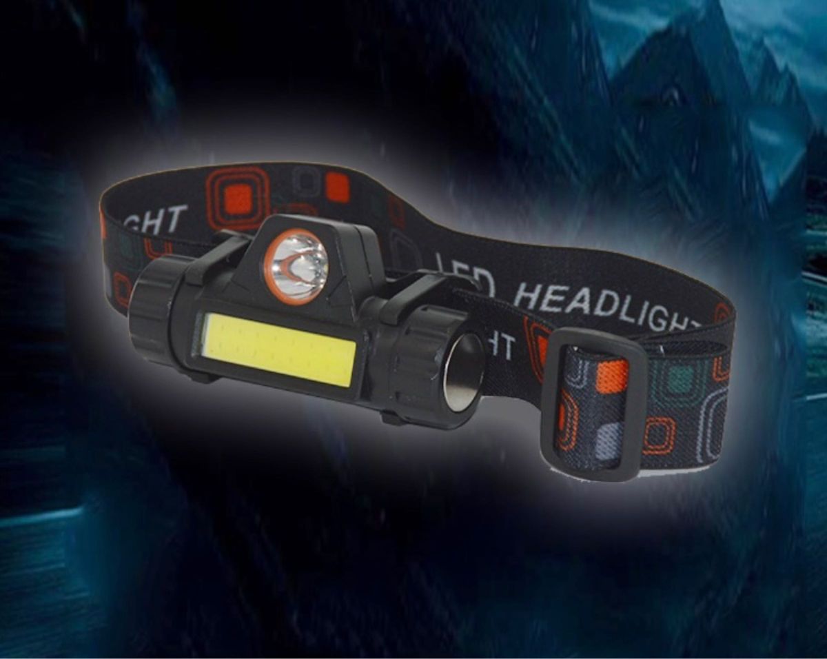 ヘッドランプ ヘッドライト 懐中電灯 高輝度 LED ヘルメット アウトドア 防災 軽量 レジャー