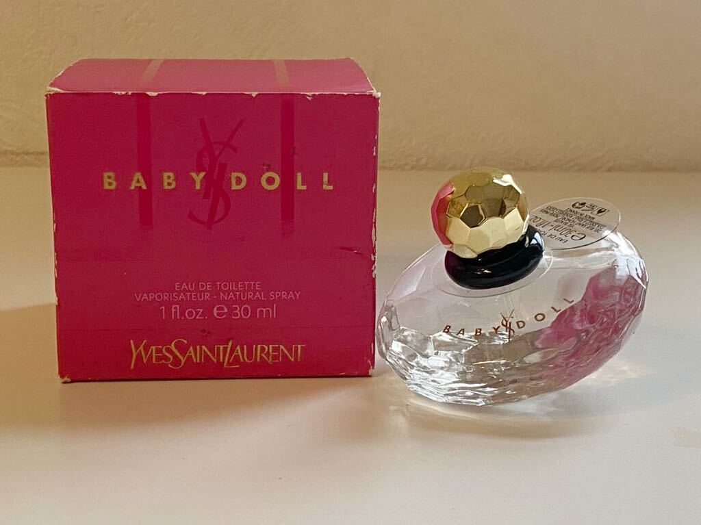 B4C740◆新品同様◆ イヴ サンローラン YVES SAINT LAURENT ベビードール BABY DOLL オーデトワレ EDT 香水 30mL_画像1