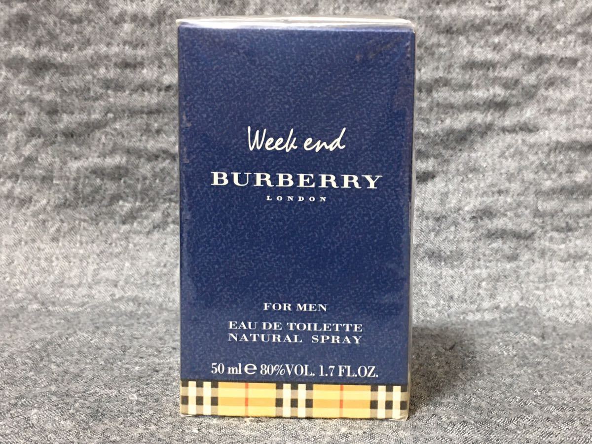 G4C312◆新古品◆ バーバリー BURBERRY ウィークエンド フォーメン オードトワレ EDT 香水 50ml_画像2