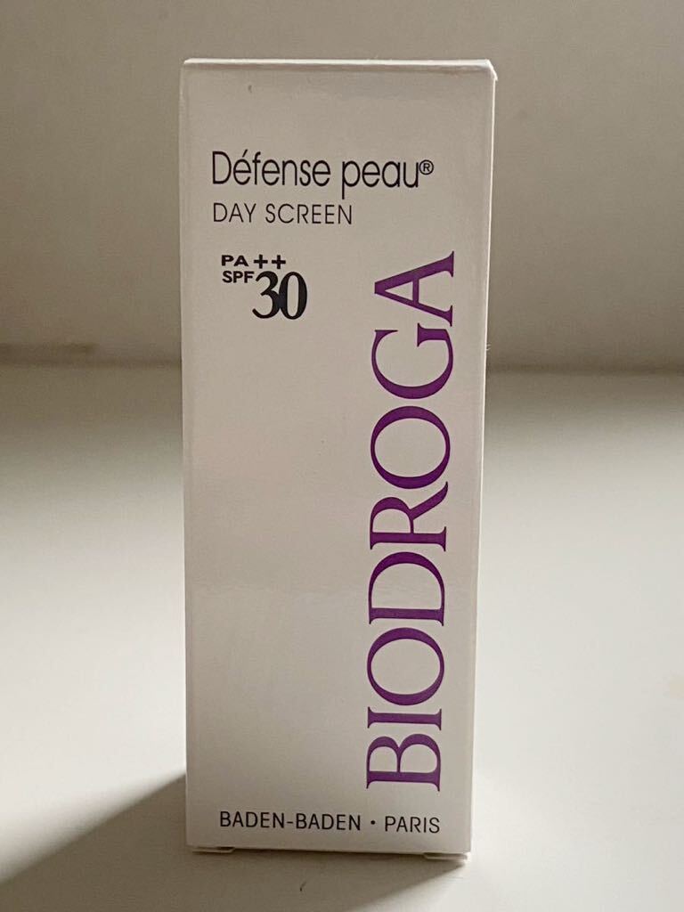 B4C532◆新古品◆ BIODROGA デファンスポー Defense peau デイスクリーン 日焼け止め乳液 30ml　