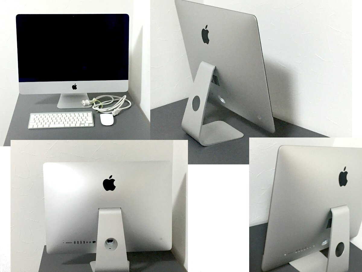 2015 iMac intel Core i5 21.5インチ 純正ワイヤレスキーボード＆マウス付き_画像3