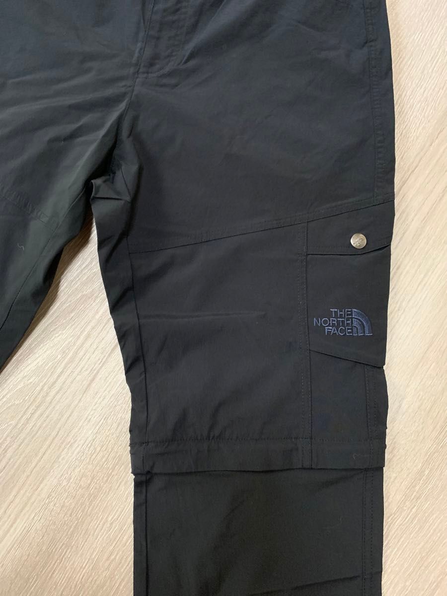 THE NORTH FACE ジップオフパンツ　カーゴパンツ　コンバーチブルパンツ メンズ XL 黒　