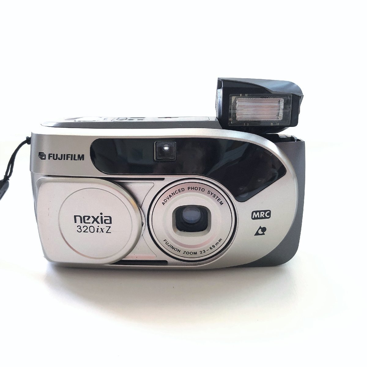 ●一円スタート●FUJI FILM オートフォーカスフィルムカメラ Nexia 320ix Zoom ケース付き/am-K-29-4610-.4/コンパクトカメラ/安いの画像2