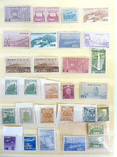 t175 未使用保管品 古い 日本 切手 様々 まとめ 大量 個々の金額様々 戦前 特殊切手 記念切手 普通切手 琉球切手 等含む コレクションの画像9