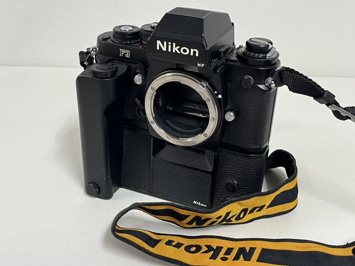 管31450h Nikon ニコン F3 HP ボディ モータードライブ MD-4 フィルムカメラ_画像1