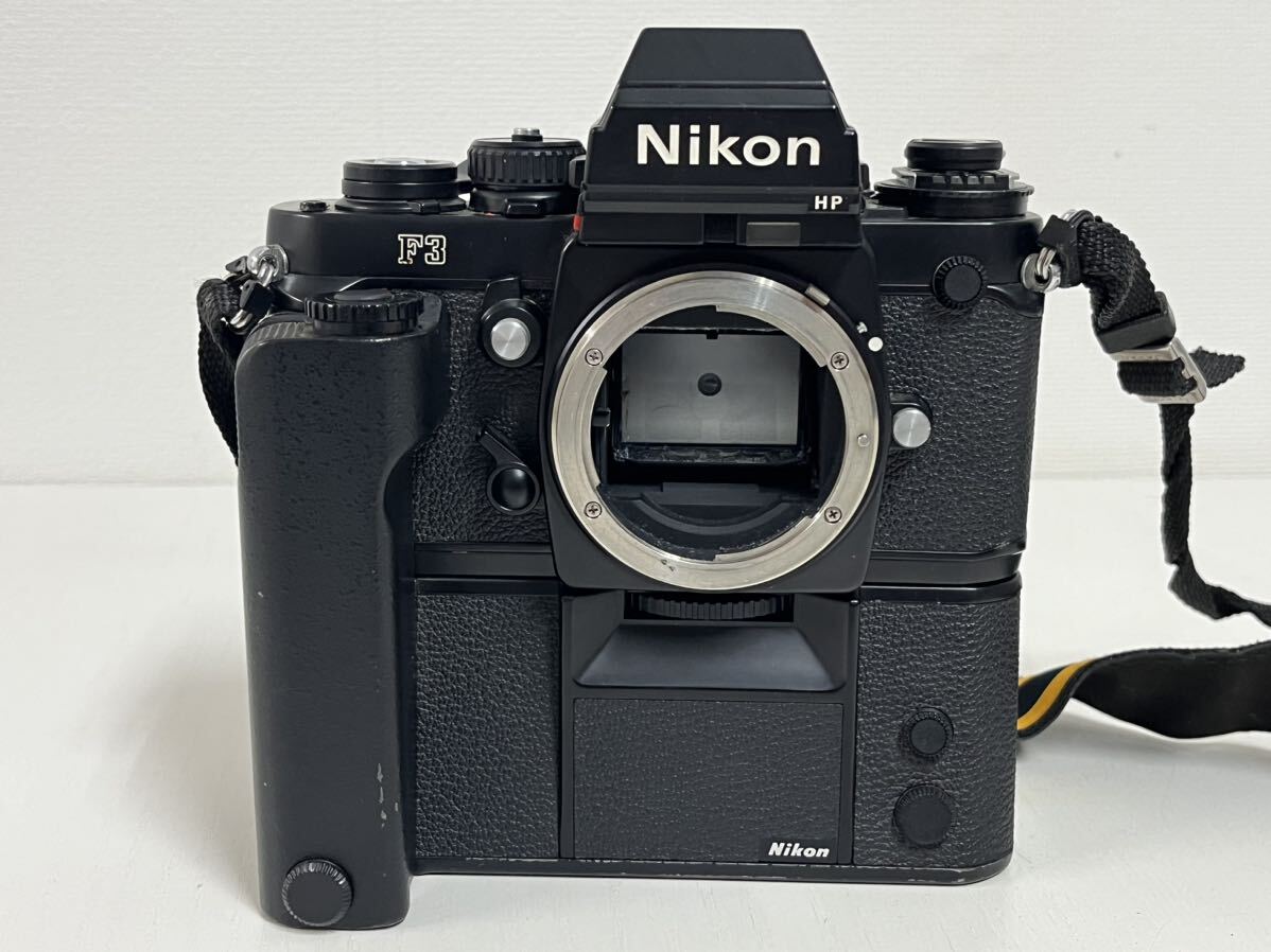 管31450h Nikon ニコン F3 HP ボディ モータードライブ MD-4 フィルムカメラ_画像2