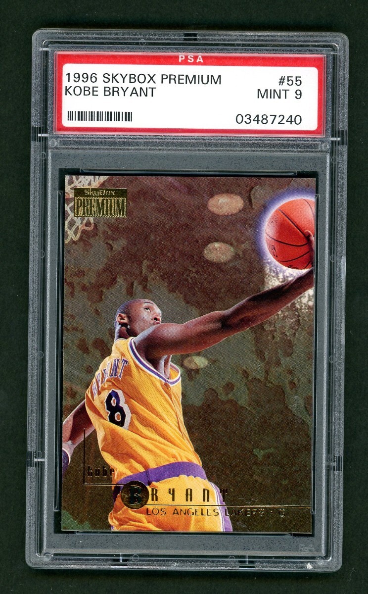 PSA9 96-97SkyBox Premium Kobe Bryant #55 MINT Rookie Card RC コービー・ブライアント ルーキーカード 殿堂入り HoF_画像1