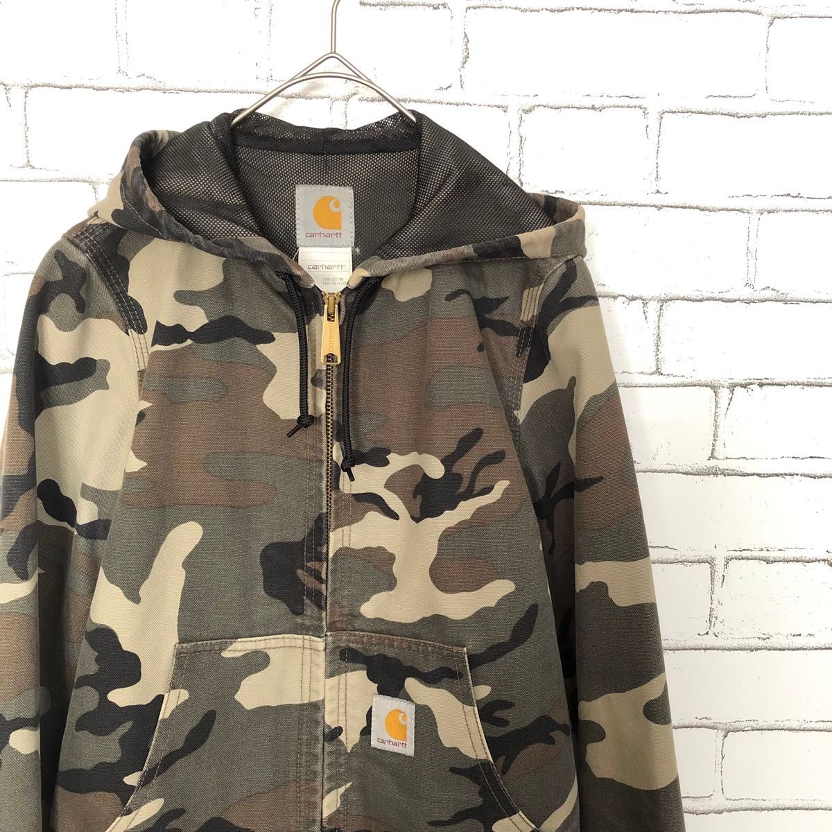 Carhartt カーハート 古着 アクティブジャケットカモフラージュ柄 迷彩