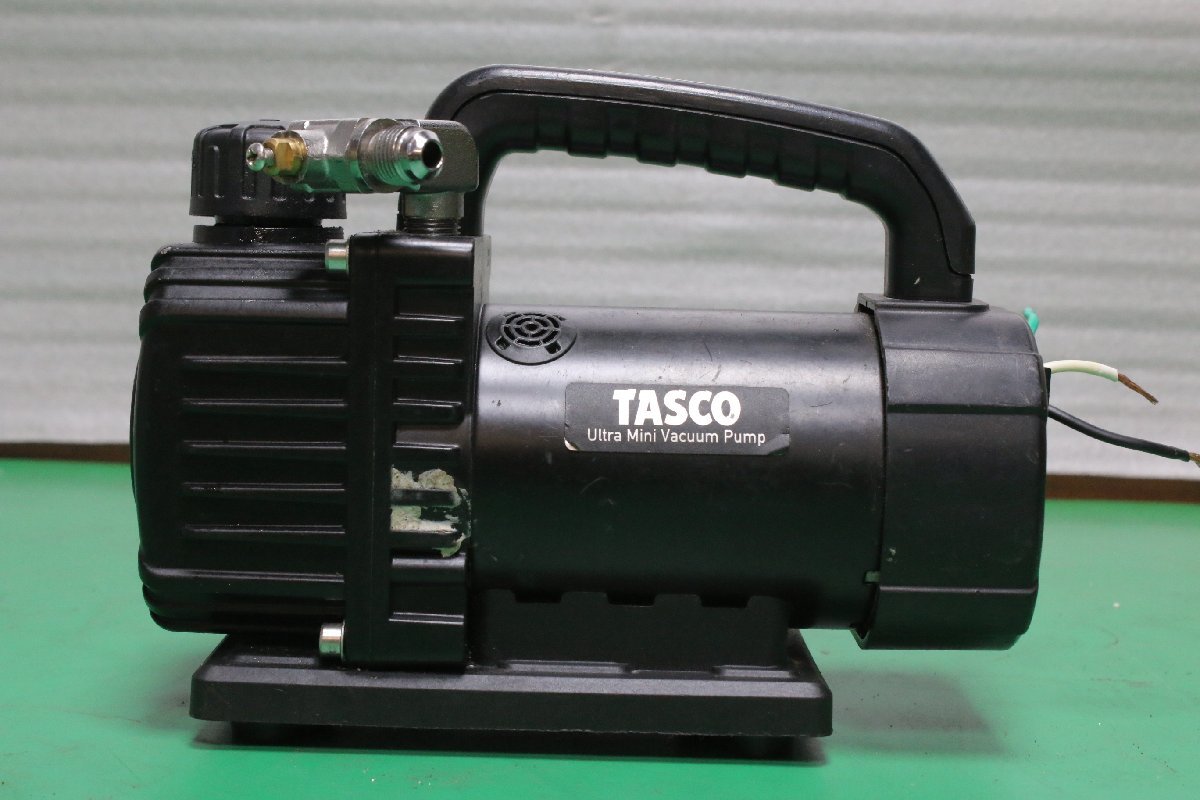 ☆【2F0109-11】 TASCO タスコ 油圧式エアーポンプ TA150SV 100V ジャンク_画像2