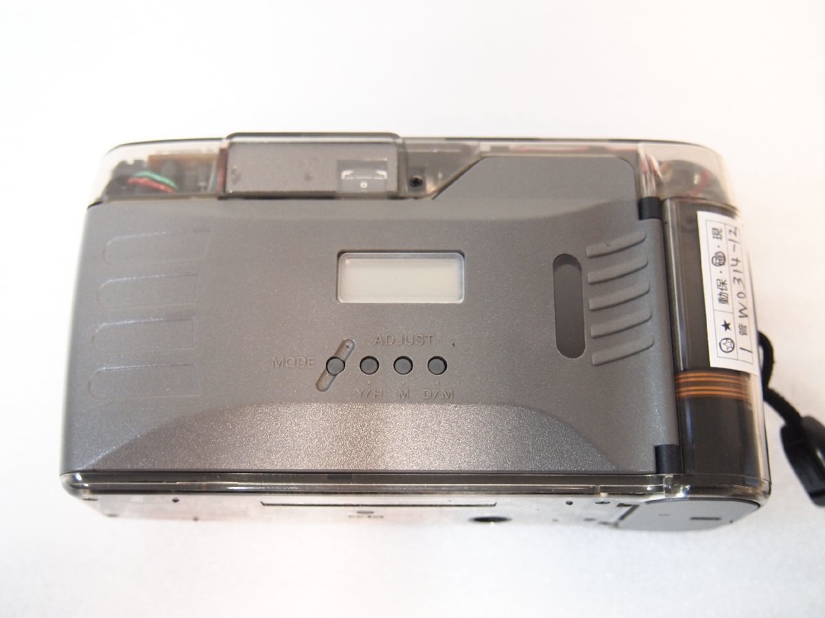 ☆【1W0314-12】 美品！ RICOH リコー スケルトン コンパクトフィルムカメラ FF-9SD LIMITED 現状品_画像7