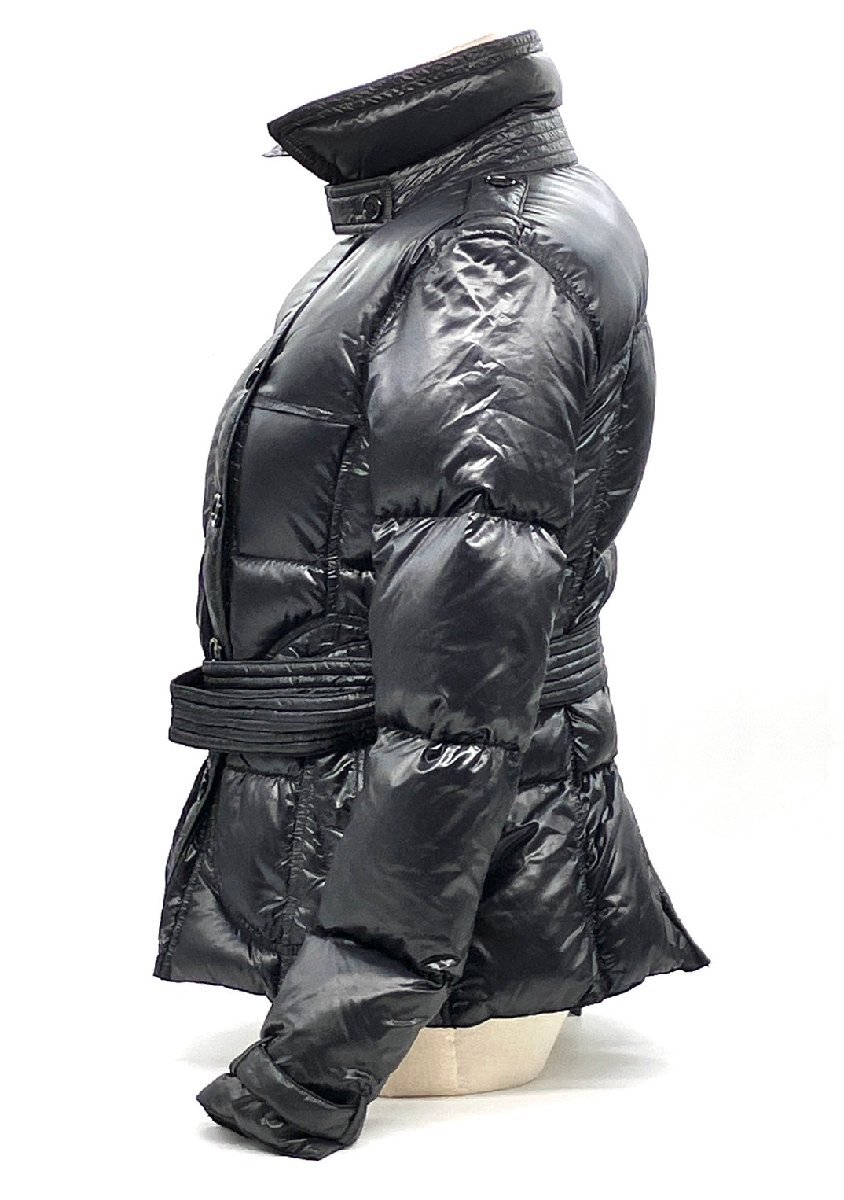 バーバリー BURBERRY ダウン ジャケット ブラック 黒 ナイロン レディース ファッション 上着 季節物 秋冬 サイズ UK8 USA6 ITA40 6-3-552_画像3