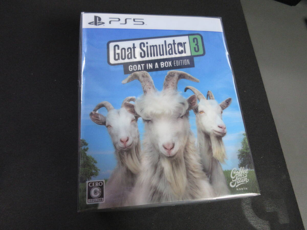 即決3600円送料込み！【PS5】 Goat Simulator 3 [「GOAT IN A BOX」 エディション] 新品未開封の画像1