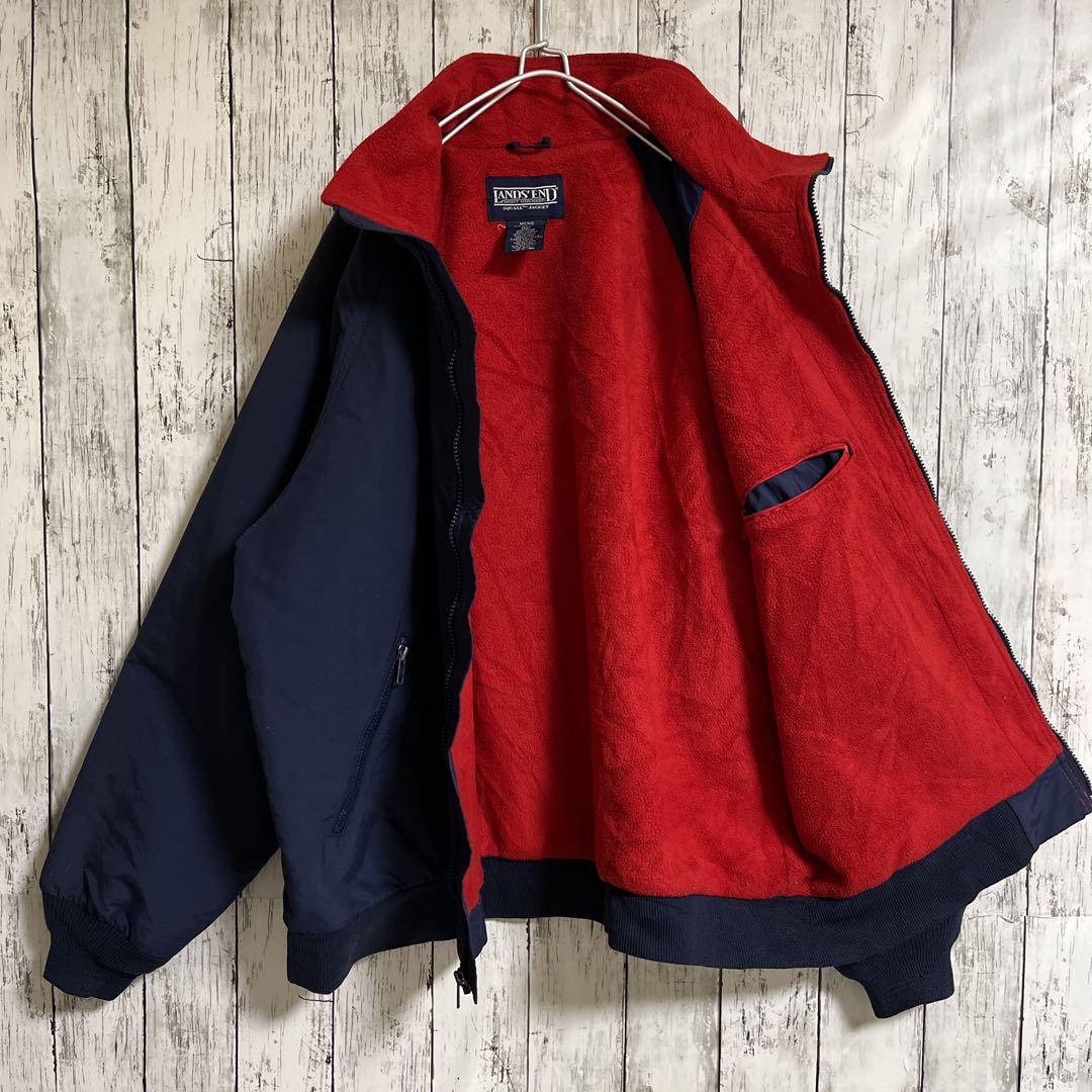 90's LANDS'END ランズエンド USA製 ウォームアップジャケット 90's LANDS'END ランズエンド USA製 ウォームアップジャケット
