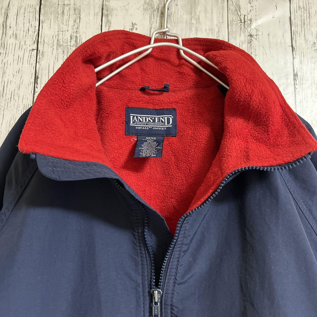 90's LANDS'END ランズエンド USA製 ウォームアップジャケット 90's LANDS'END ランズエンド USA製 ウォームアップジャケット