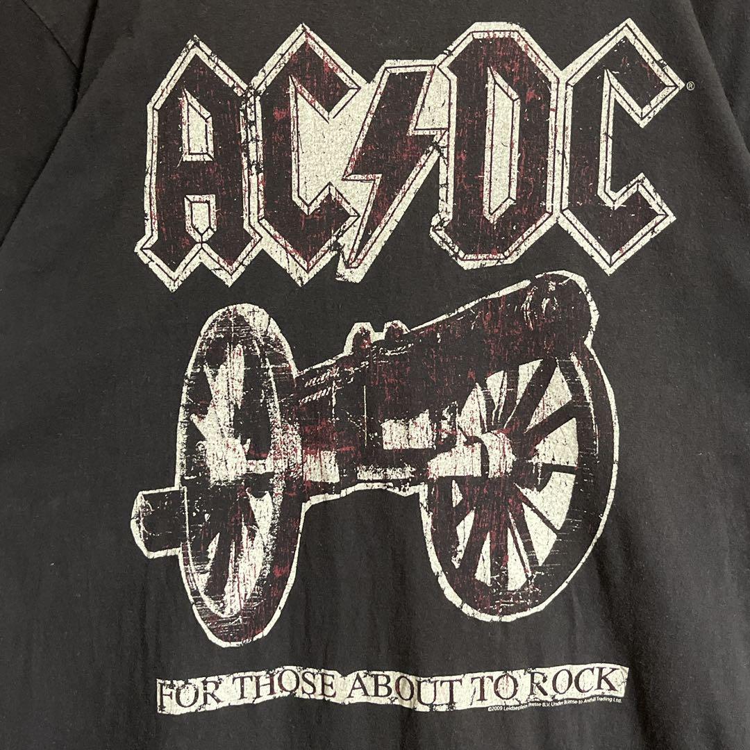 00's ACDC バンドTシャツ バンT ミュージックTシャツ 黒 00's ACDC バンドTシャツ バンT ミュージックTシャツ 黒