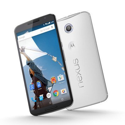 新品未開封 SIMフリー Nexus6 XT1100 ホワイト ワイモバイル SIMロック解除済み スマートフォン 格安SIM可 送料無料 標準セットの画像1