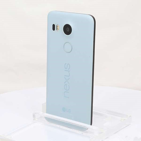 SIMフリー 白ロム LG Nexus 5X 16GB アイス Y!mobile SIMロック解除済み Google スマートフォン 格安SIM可能 新品・標準セット★送料無料★の画像2
