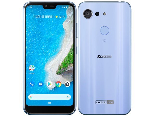 新品・標準セット SIMロック解除済み Android One S6 ラベンダーブルー Y!mobile SIMフリー スマートフォン 格安SIM可 送料無料_画像1