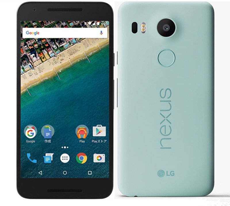 SIMフリー 白ロム LG Nexus 5X 16GB アイス Y!mobile SIMロック解除済み Google スマートフォン 格安SIM可能 新品・標準セット★送料無料★の画像1